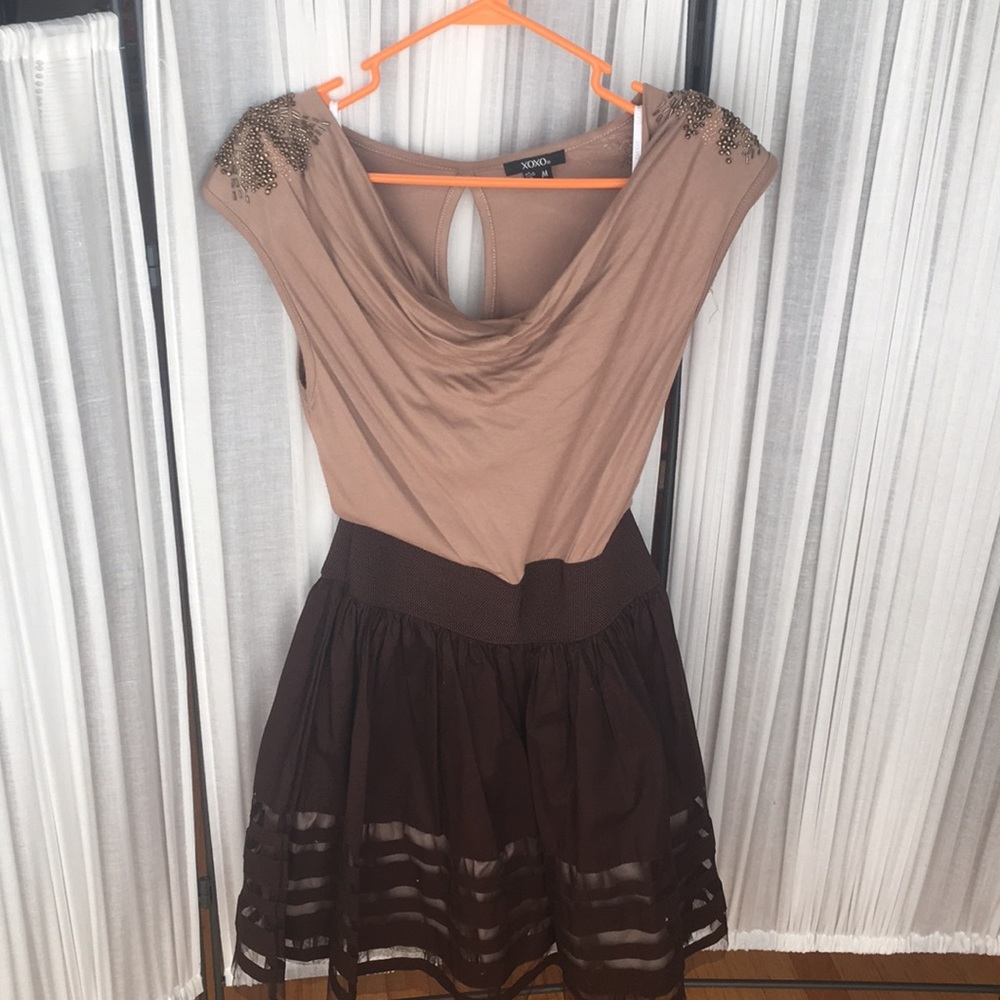 XOXO dress with elastic waist size medium